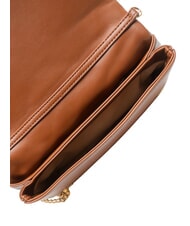 LOVE MOSCHINO EMBOSSED Mini sac bandouli&egrave;re brun - Sacs pour Femme - 5