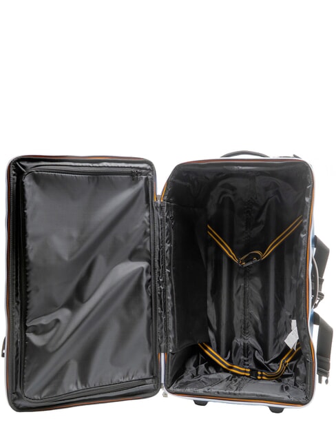 BLOSSAC  Chariot &eacute;tanche moyen insigne bleu-noir - Valises Semi-rigides