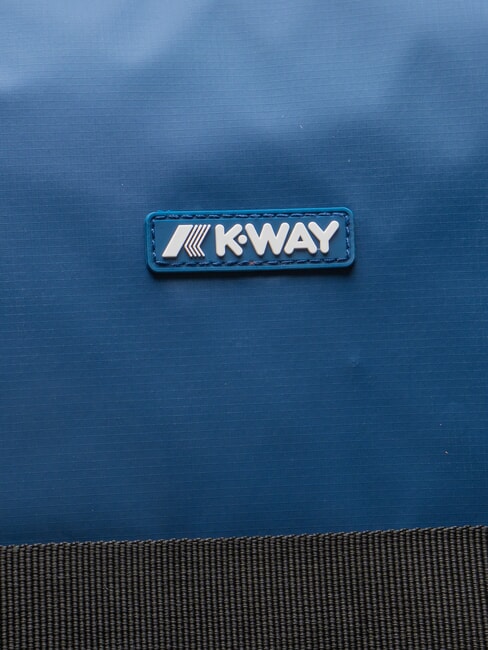 BLOSSAC  Chariot &eacute;tanche moyen insigne bleu-noir - Valises Semi-rigides