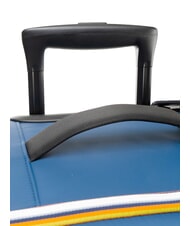 KWAY BLOSSAC  Chariot &eacute;tanche moyen insigne bleu-noir - Valises Semi-rigides - 4