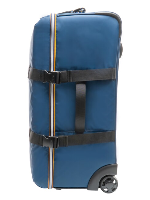 BLOSSAC  Chariot &eacute;tanche moyen insigne bleu-noir - Valises Semi-rigides