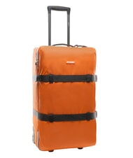 KWAY BLOSSAC  Chariot &eacute;tanche moyen orange brun&acirc;tre noir - Valises Semi-rigides - 8