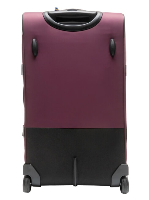 BLOSSAC  Chariot &eacute;tanche moyen violet mauve vin-bl - Valises Semi-rigides