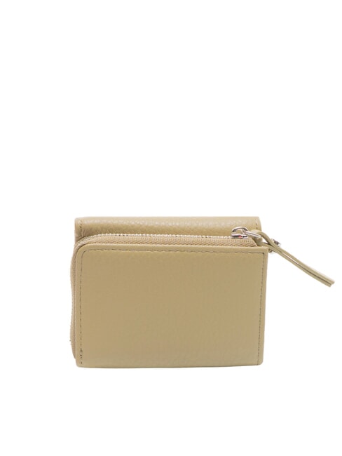 WALLETS GRAIN Petit portefeuille en cuir grain&eacute; saule - Portefeuilles Femme