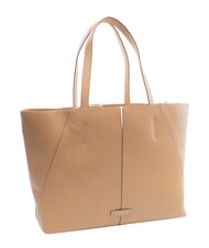 GIANNI CHIARINI MAYA Sac cabas en cuir argile - Sacs pour Femme - 2
