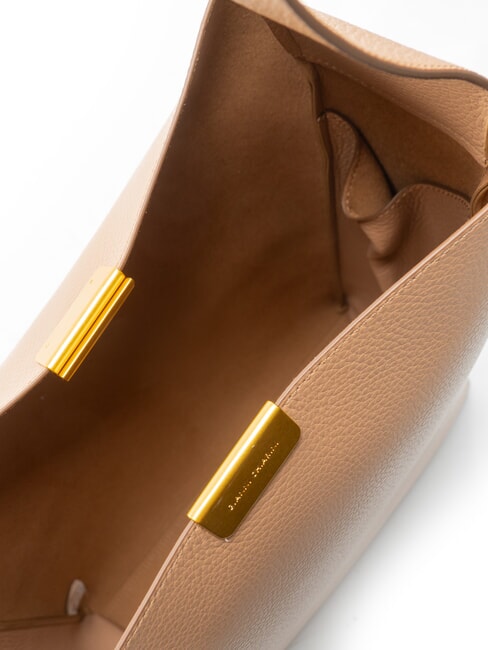 JO Sac bandouli&egrave;re en cuir argile - Sacs pour Femme