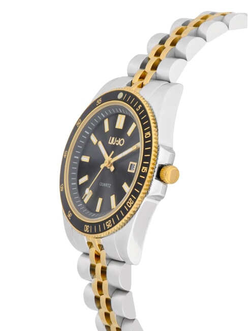 COMPANY LADY montre &agrave; mouvement Seiko VJ12 argent/or - Montres