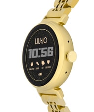 LIUJO GLAM Montre connect&eacute;e avec bo&icirc;tier en alliage de zinc et acier or - Montres - 2