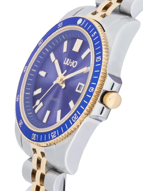 COMPANY LADY montre &agrave; mouvement Seiko VJ12 argent/or - Montres