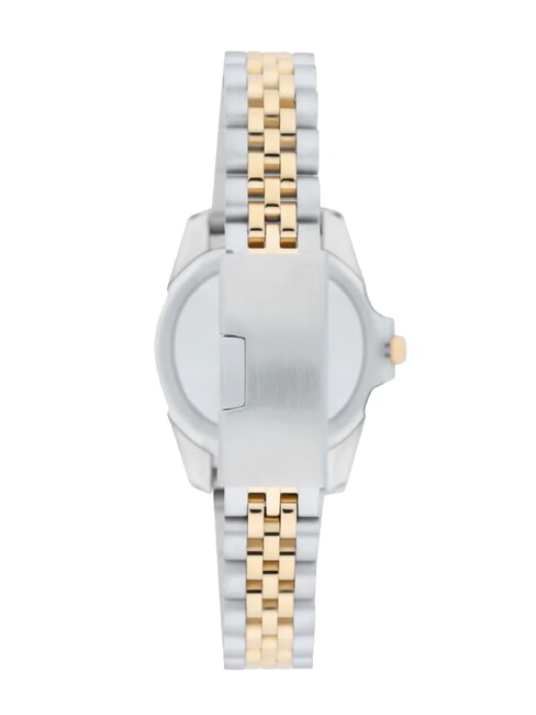 COMPANY LADY montre &agrave; mouvement Seiko VJ12 argent/or - Montres