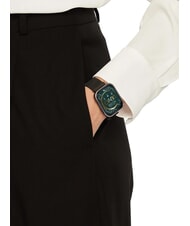 LIUJO VOICE SLIM LUXURY Montre connect&eacute;e en alliage d'aluminium finition or noir - Montres - 4