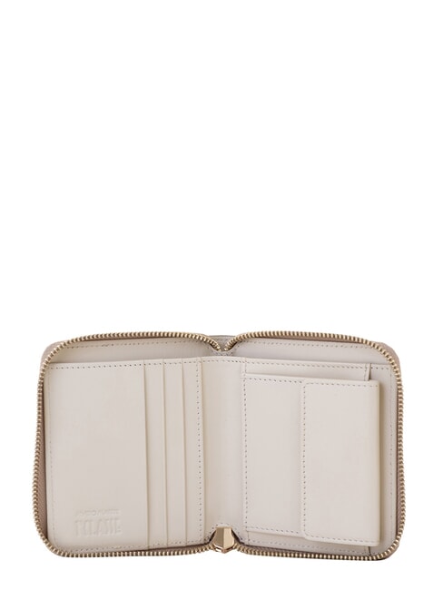 RITUAL GEO SAFARI petit portefeuille zipp&eacute; raphia - Portefeuilles Femme