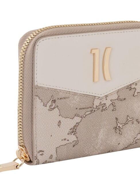 RITUAL GEO SAFARI petit portefeuille zipp&eacute; raphia - Portefeuilles Femme