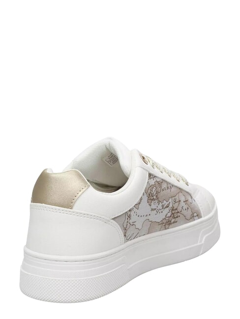 GEO Baskets blanc/geo safari lam&scaron; - Chaussures Femme