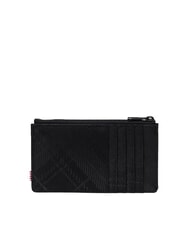 HERSCHEL OSCAR Porte-cartes plat avec porte-monnaie &agrave; carreaux en relief - Portefeuilles Femme - 2