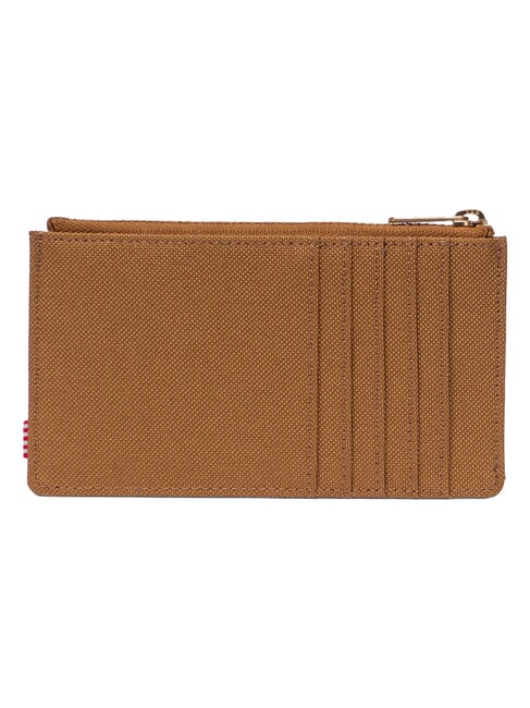 OSCAR Porte-cartes plat avec porte-monnaie brun bronze - Portefeuilles Femme