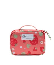 HERSCHEL HERITAGE Trousse &agrave; crayons avec poign&eacute;e fraises roses sucr&eacute;es - &Eacute;tuis et Accessoires - 2
