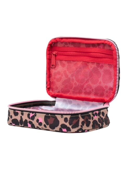 HERITAGE Trousse &agrave; crayons avec poign&eacute;e gribouillis de l&eacute;opard - &Eacute;tuis et Accessoires