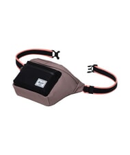 HERSCHEL POP QUIZ Sac banane avec poche gris taupe/noir/rose coquillage - Sacs banane - 2