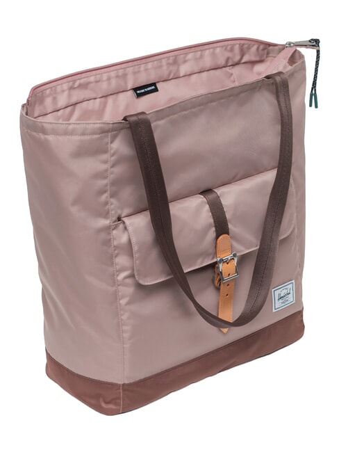 RETREAT Magasin vertical rose cendr&eacute;/brun - Sacs pour Femme