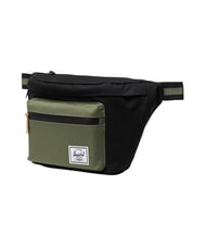HERSCHEL POP QUIZ Sac banane avec poche tr&egrave;fle noir/&agrave; quatre feuilles - Sacs banane - 2