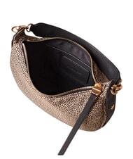 BORBONESE FRAME Sac hobo, mini, sac bandouli&egrave;re OP / NATUREL / NOIR - Sacs pour Femme - 4