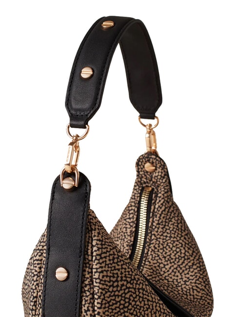 FRAME Sac hobo, mini, sac bandouli&egrave;re OP / NATUREL / NOIR - Sacs pour Femme