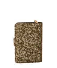 BORBONESE CLASSICA Portefeuille moyen avec porte-monnaie olive - Sacs pour Femme - 2