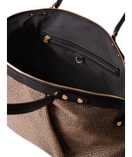 BORBONESE FRAME Sacoche de coffre, avec bandouli&egrave;re OP / NATUREL / NOIR - Sacs pour Femme - 4