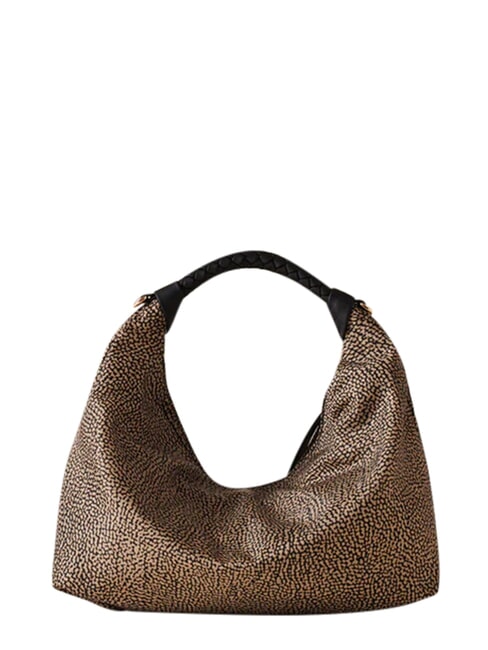 PLIE Sac bandouli&egrave;re Hobo OP / NATUREL / NOIR - Sacs pour Femme