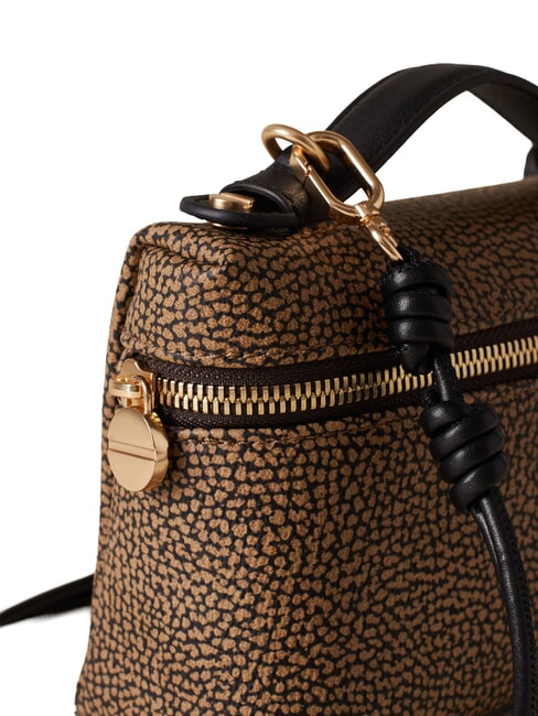 GEMINI Mini sac, port&eacute; &agrave; la main avec bandouli&egrave;re op naturel / noir - Sacs pour Femme