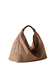 BORBONESE PLIE sac hobo moyen mer Beiger - Sacs pour Femme - 3
