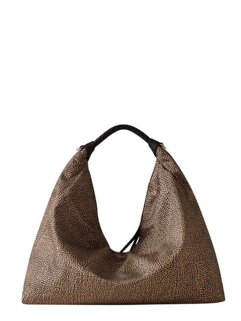 PLIE sac hobo moyen OP / NATUREL / NOIR - Sacs pour Femme