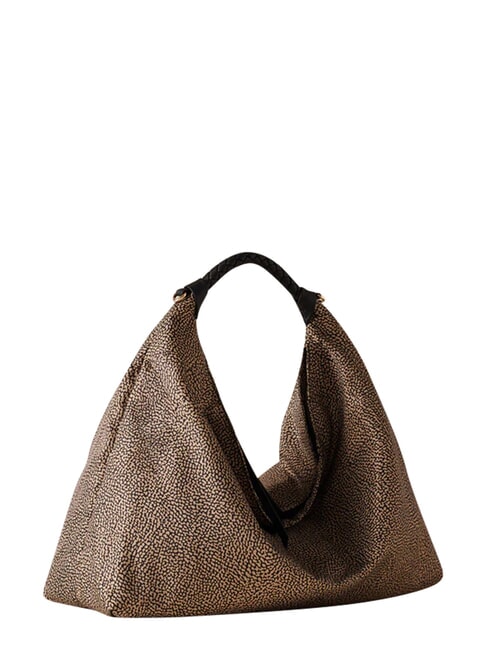 PLIE sac hobo moyen OP / NATUREL / NOIR - Sacs pour Femme