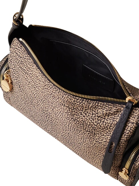 POCHE sac bandouli&egrave;re OP / NATUREL / NOIR - Sacs pour Femme