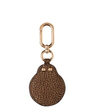 BORBONESE KEYRING Porte-cl&eacute;s coccinelle op naturel / rouge corail - Porte-cl&eacute;s - 2