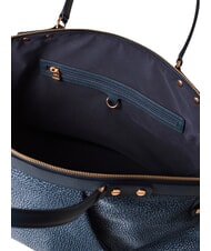 BORBONESE FRAME Sacoche de coffre, avec bandouli&egrave;re lapis bleu - Sacs pour Femme - 4