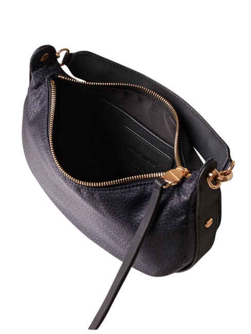 FRAME Sac hobo, mini, sac bandouli&egrave;re noir fonc&eacute; - Sacs pour Femme