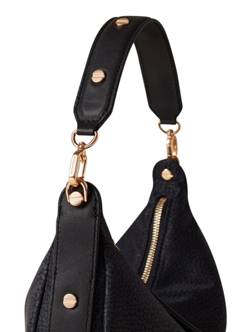 FRAME Sac hobo, mini, sac bandouli&egrave;re noir fonc&eacute; - Sacs pour Femme
