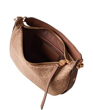 BORBONESE FRAME Sac hobo, mini, sac bandouli&egrave;re mer Beiger - Sacs pour Femme - 4