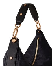 BORBONESE FRAME sac bandouli&egrave;re noir fonc&eacute; - Sacs pour Femme - 5