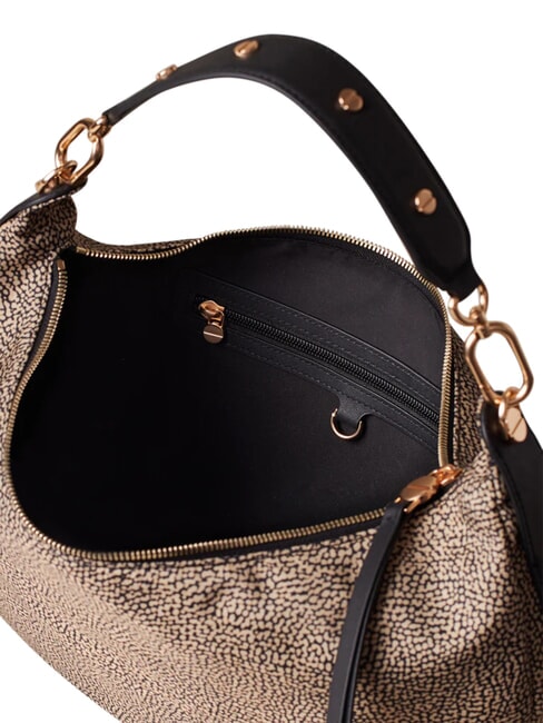 FRAME sac bandouli&egrave;re OP / NATUREL / NOIR - Sacs pour Femme