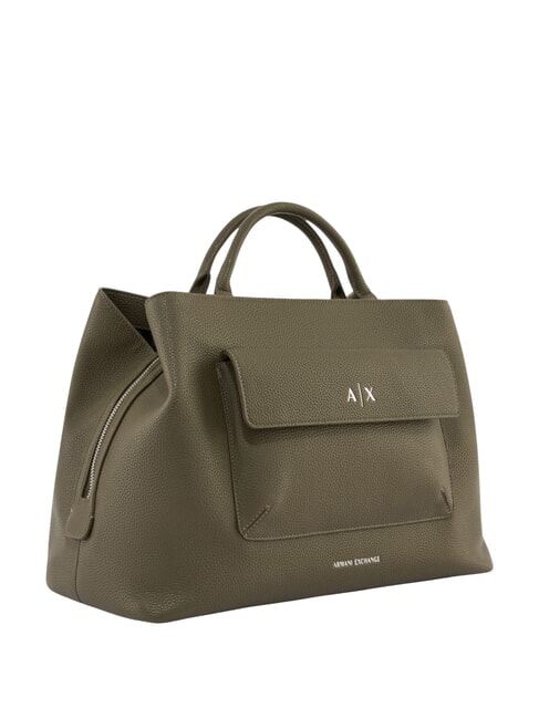 NICOLE Sac &agrave; main avec poche et bandouli&egrave;re savane - Sacs pour Femme