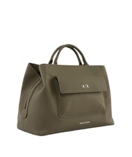 ARMANI EXCHANGE NICOLE Sac &agrave; main avec poche et bandouli&egrave;re savane - Sacs pour Femme - 2