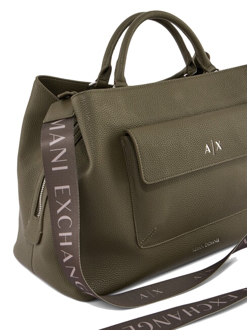 NICOLE Sac &agrave; main avec poche et bandouli&egrave;re savane - Sacs pour Femme