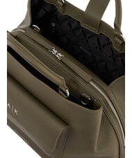 ARMANI EXCHANGE NICOLE Sac &agrave; main avec poche et bandouli&egrave;re savane - Sacs pour Femme - 5