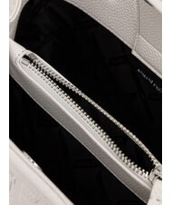 ARMANI EXCHANGE A|X CHARM Mini sac &agrave; main avec bandouli&egrave;re blanc cass&eacute; - Sacs pour Femme - 4