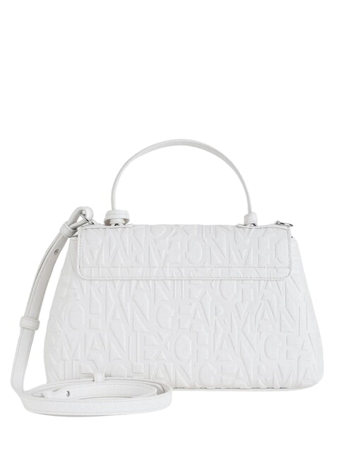 A|X ALL OVER Sac &agrave; main avec bandouli&egrave;re blanc cass&eacute; - Sacs pour Femme