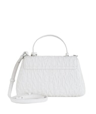 ARMANI EXCHANGE A|X ALL OVER Sac &agrave; main avec bandouli&egrave;re blanc cass&eacute; - Sacs pour Femme - 4