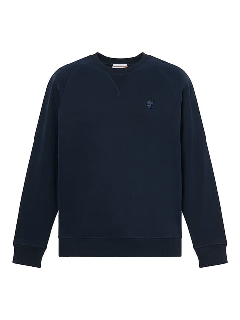 ER BASIC REGULAR Sweat &agrave; col rond saphir fonc&eacute;/denim fonc&eacute; - Pulls molletonn&eacute;s